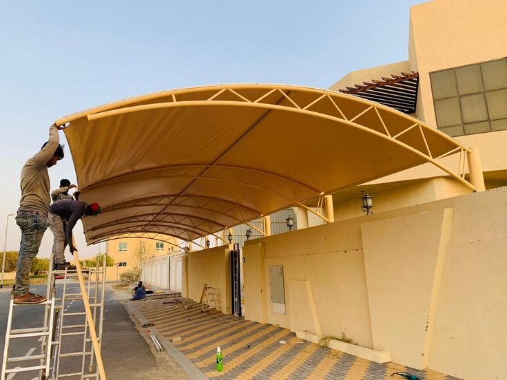 مظلات سيارات في الدمام