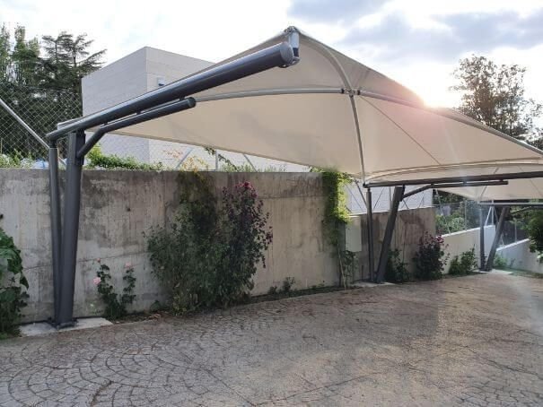 مظلات قماش في الخبر